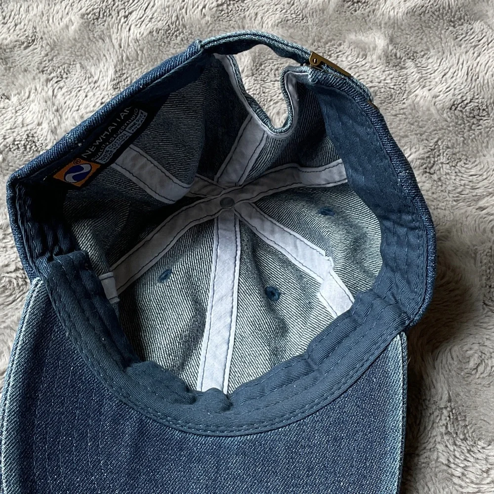 Kids Denim Cap with 